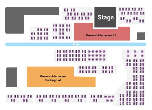 ENDSTAGE 3 Seating Map Seating Chart