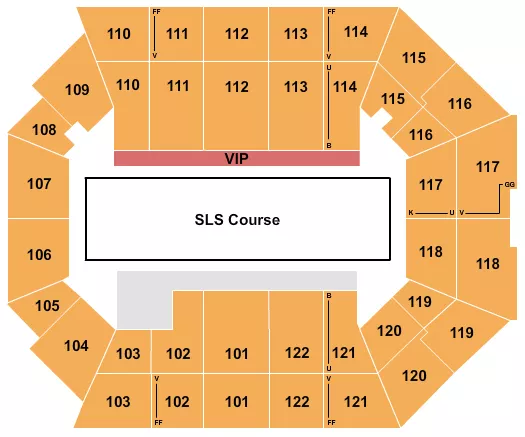 SLS Seating Map Seating Chart
