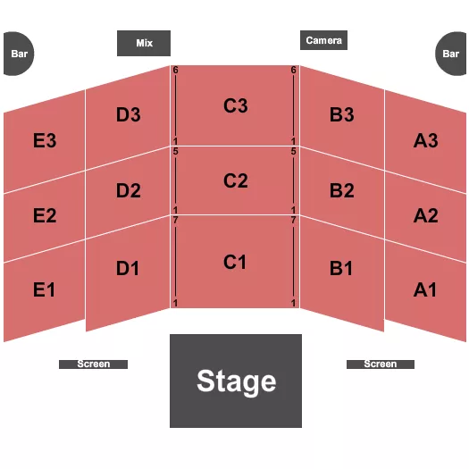 WE KO PA CONFERENCE CENTER ENDSTAGE 4 Seating Map Seating Chart