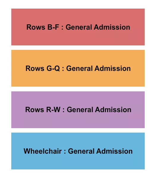 GA VIP TIERED Seating Map Seating Chart