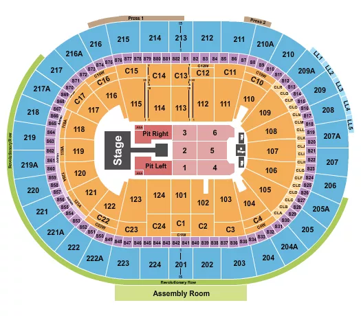 SOMBR Seating Map Seating Chart