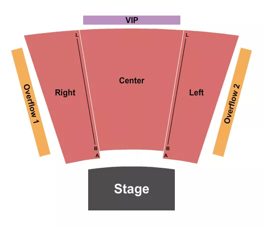 ENDSTAGE 2 Seating Map Seating Chart