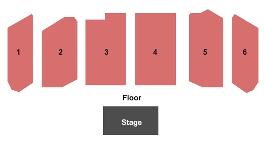 BEATLEMANIA Seating Map Seating Chart