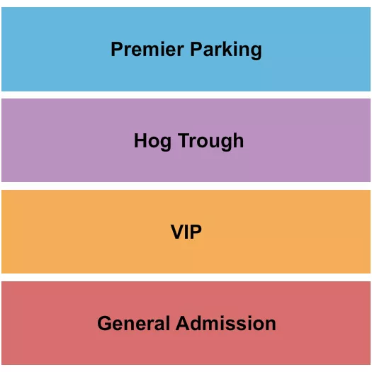 GA VIP HOG TROUGH Seating Map Seating Chart