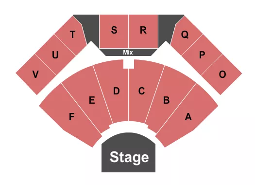 WILLOW CREEK COMMUNITY CHURCH SOUTH BARRINGTON END STAGE Seating Map Seating Chart