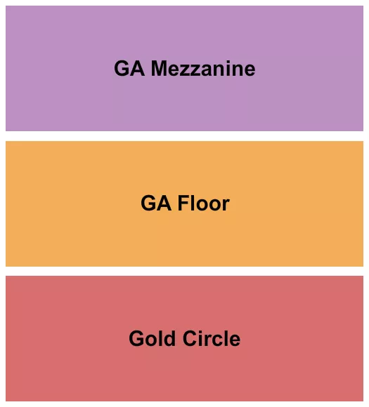 WILLOW CREEK COMMUNITY CHURCH SOUTH BARRINGTON GC GA FLR GA MEZZ Seating Map Seating Chart