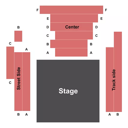 ENDSTAGE Seating Map Seating Chart