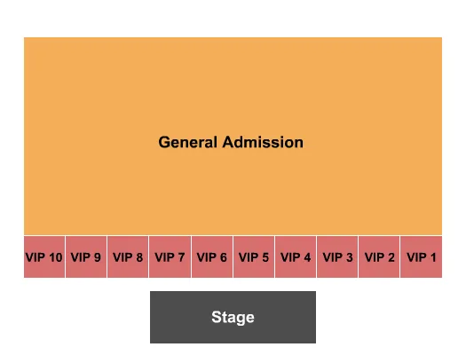 MONSTER TRUCKS Seating Map Seating Chart