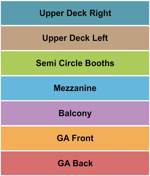 HEILUNG Seating Map Seating Chart
