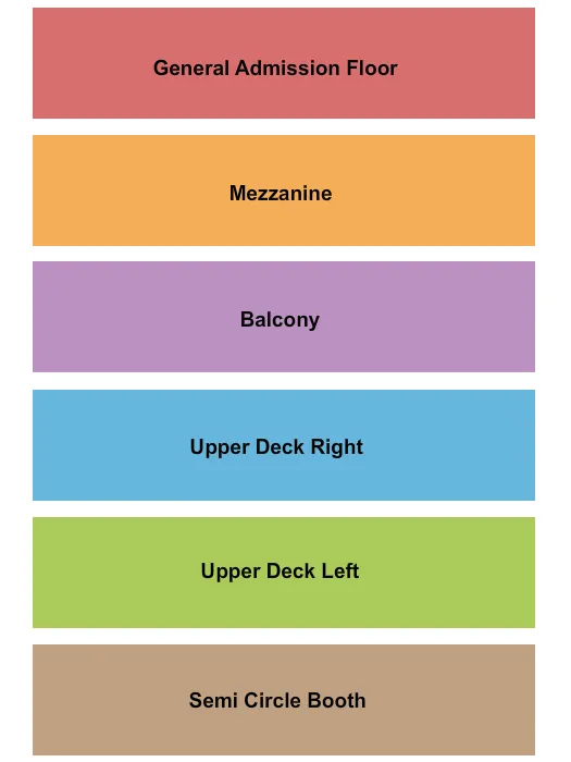 POPPY Seating Map Seating Chart