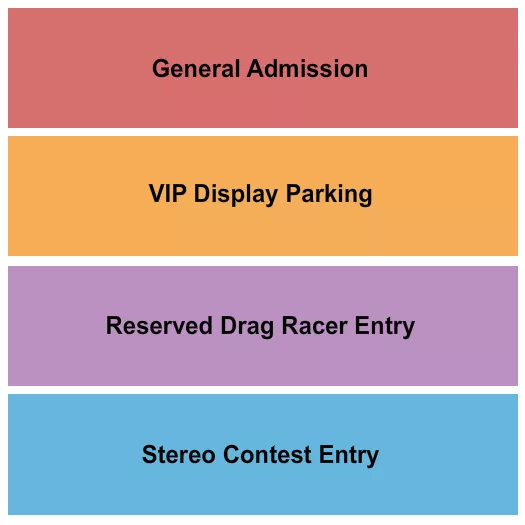 IMPORT FACE OFF Seating Map Seating Chart