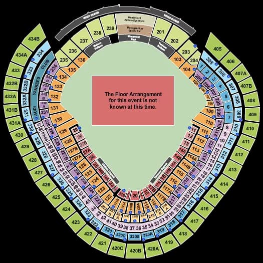 GENERIC FLOOR Seating Map Seating Chart