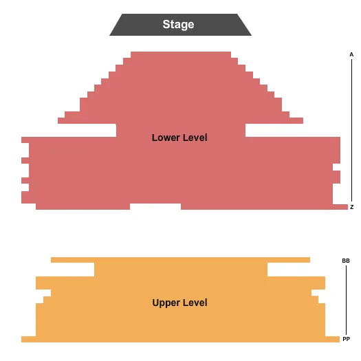 ENDSTAGE Seating Map Seating Chart