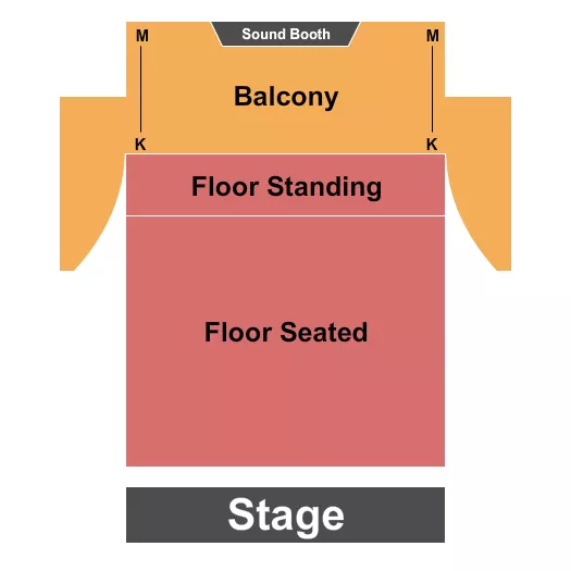 FLOOR SEATED STANDING Seating Map Seating Chart