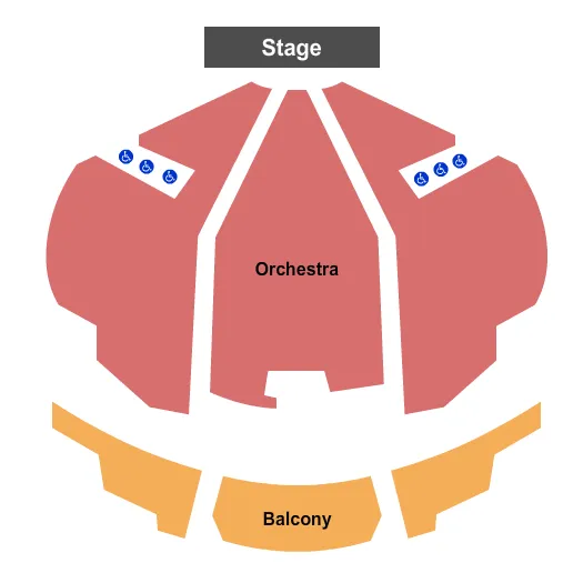 ENDSTAGE Seating Map Seating Chart