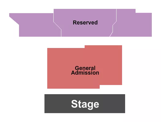 ENDSTAGE Seating Map Seating Chart